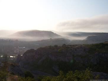 Вид на Инкерман.Севастополь. Крым Вид на Инкерман.Севастополь. Крым