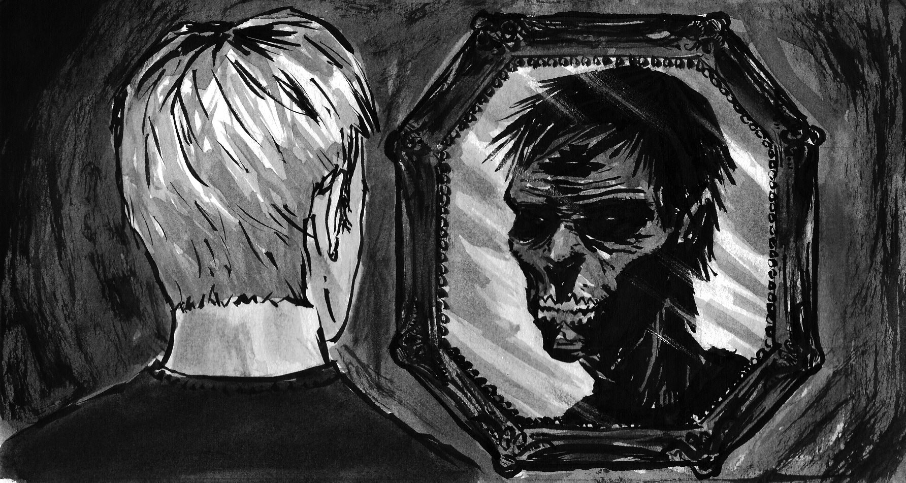 Отражение в зеркале демона