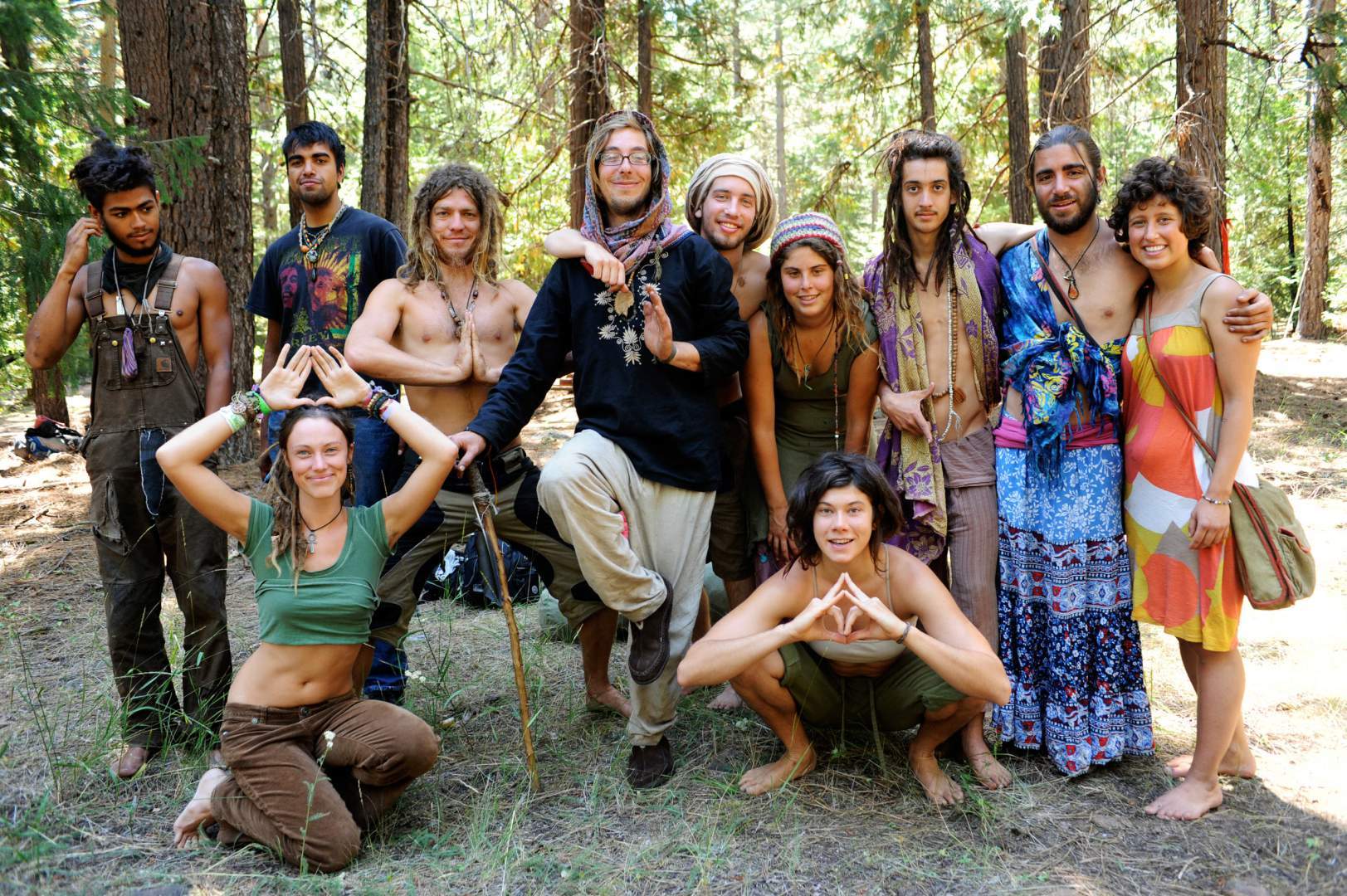 Outdoor hippie