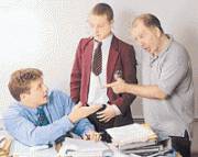 Конфликт с учителями Конфликт с учителями
