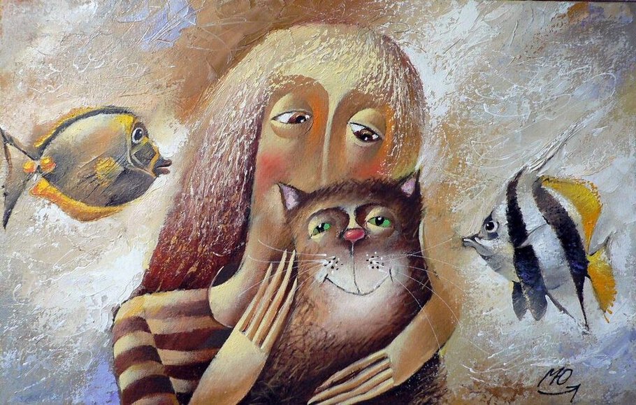 Картинки Кому нужен кот, у того он есть