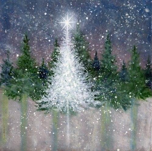 Фото Зимний лес художника Michael Godfrey