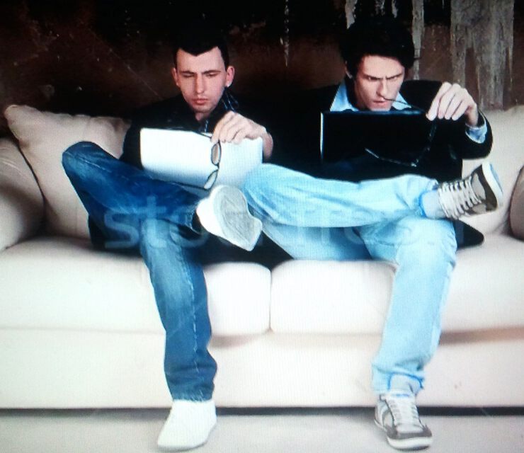 Фото Два композитора