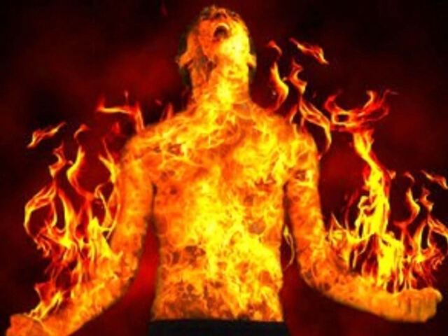 Фото Адский огонь