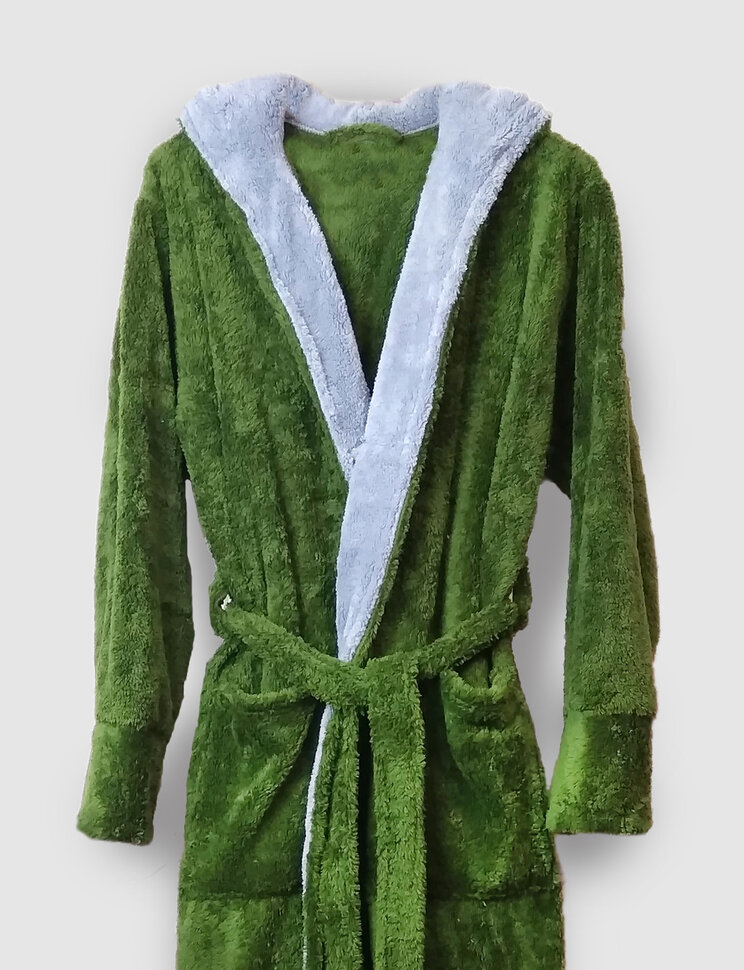 Бывший мужчна в зелёном халате
