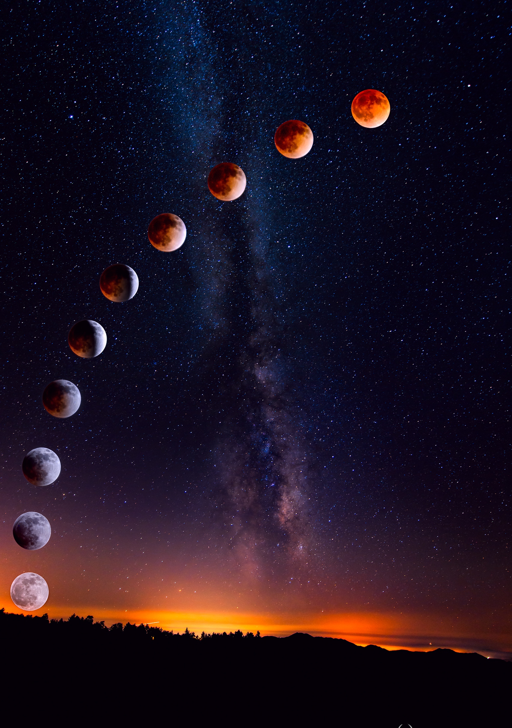 луна в солнечной системе фото