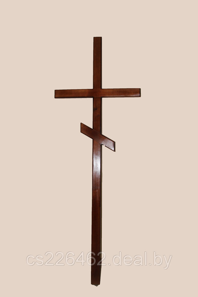 Деревянный могильный крест