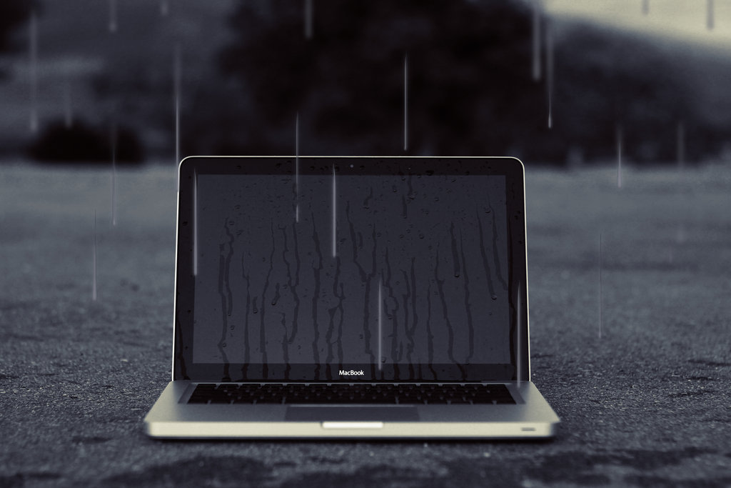 Упал ноутбук и не. Утопленный ноутбук. Apple macbook pro 16 разбита матрица. Ноутбук падает. Упал ноутбук и не.