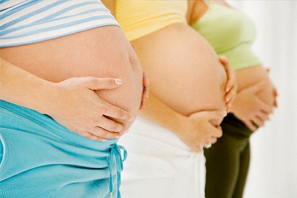 Беременность и рождение сына