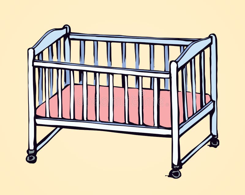 Детская кроватка -колыбелька