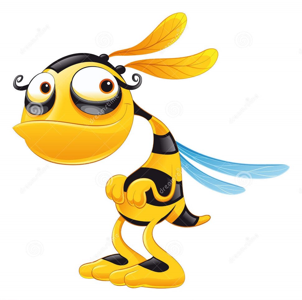 Пчелы на голове