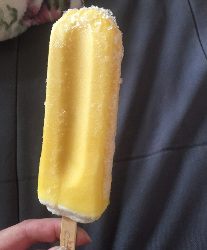 Банановое мороженое