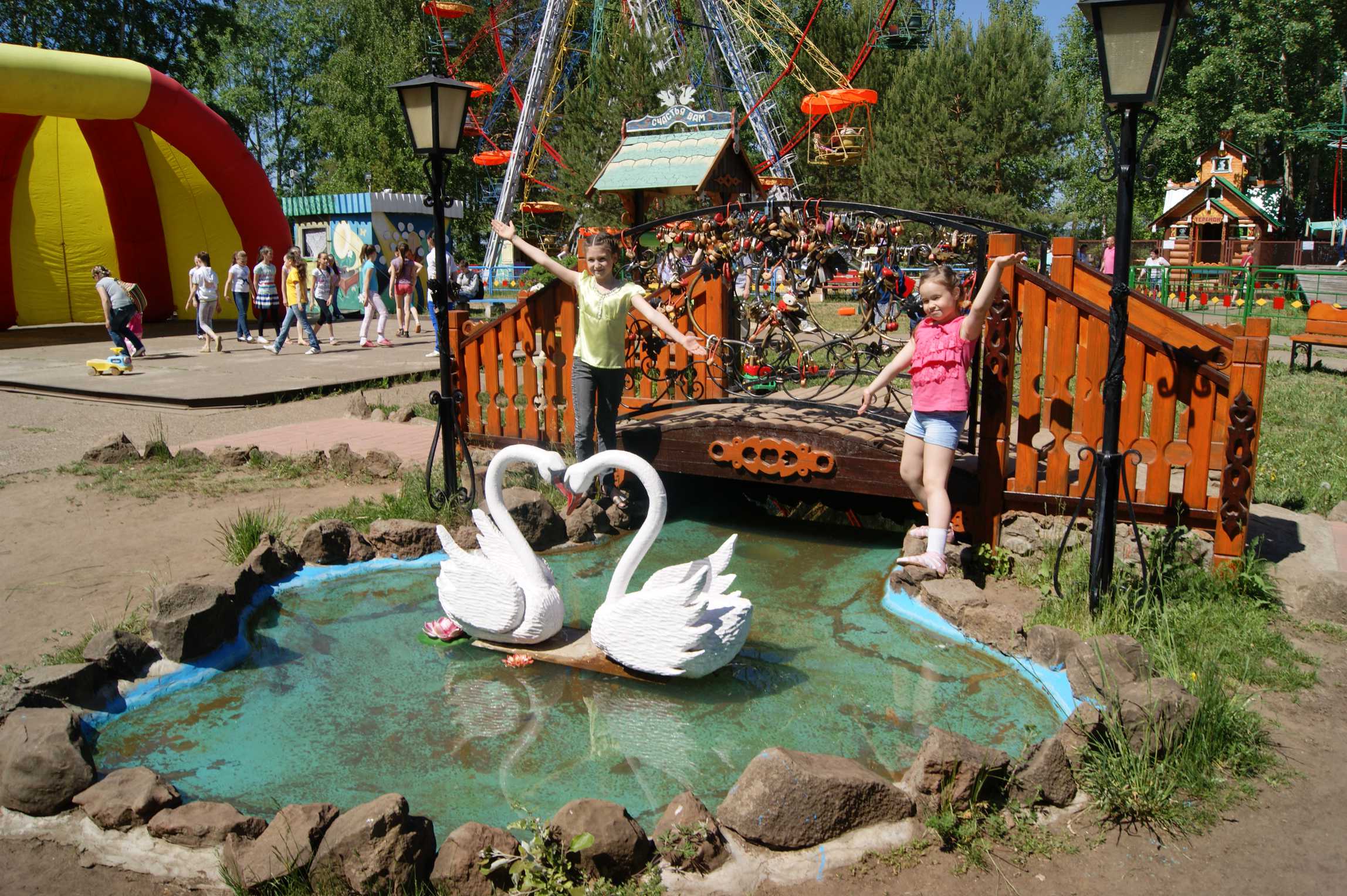 Городской парк культуры и отдыха в Чайковском