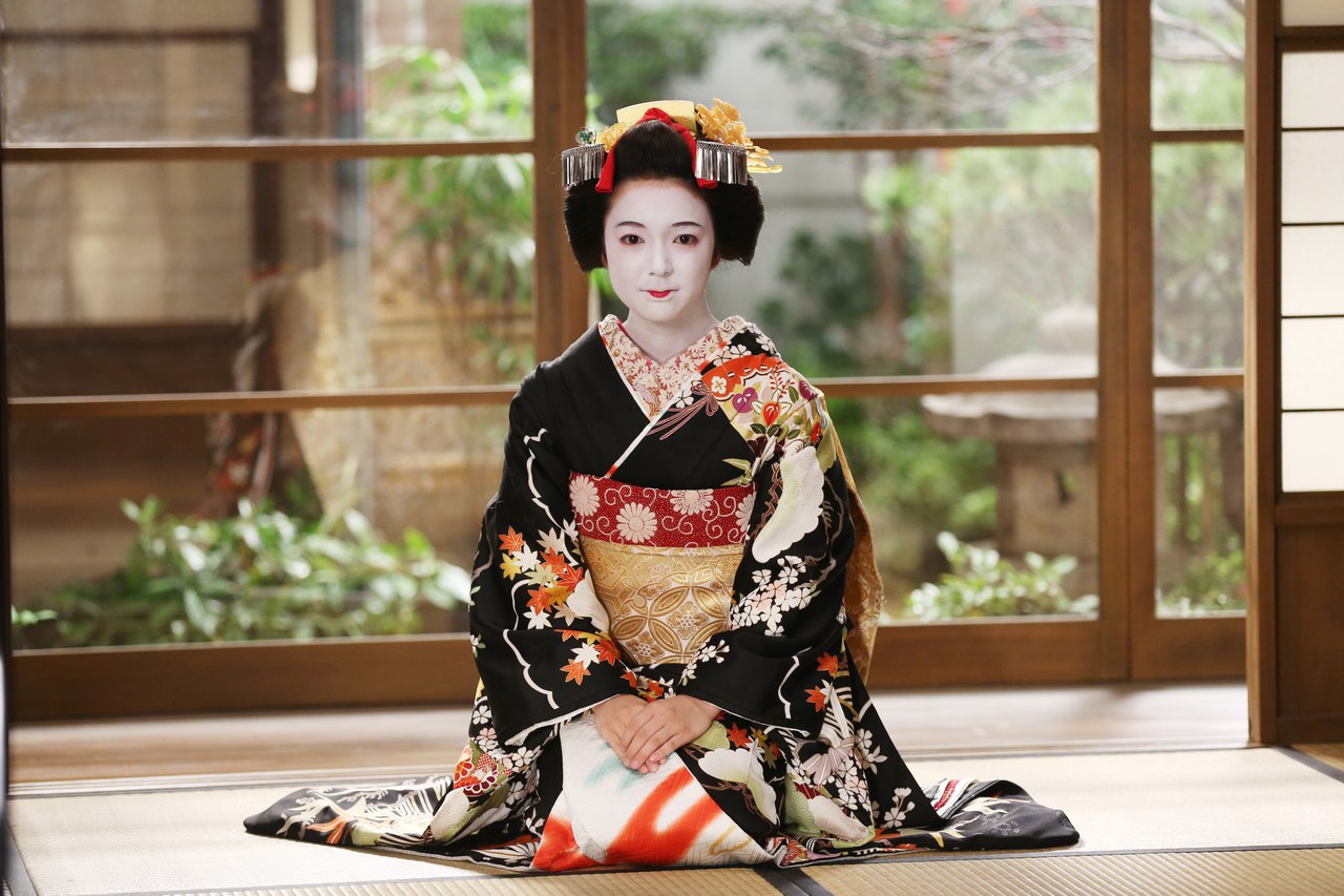 История японского кимоно.