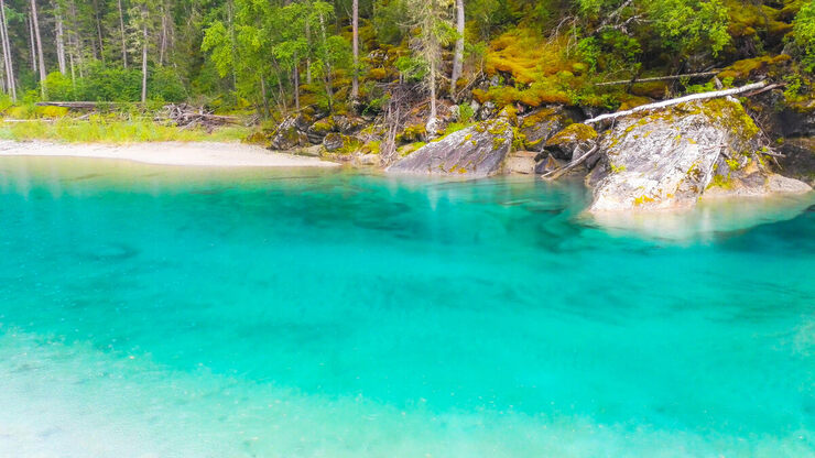 Самые красивые места Росси: Голубое озёро, КБР