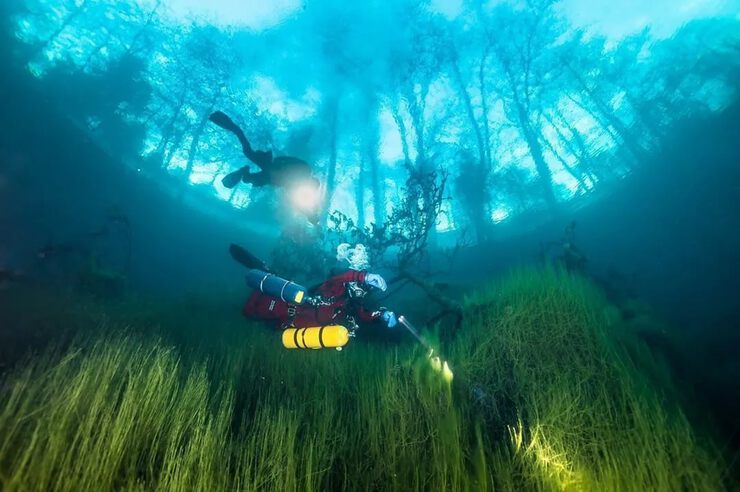 Самые красивые места Росси: Голубое озёро, КБР