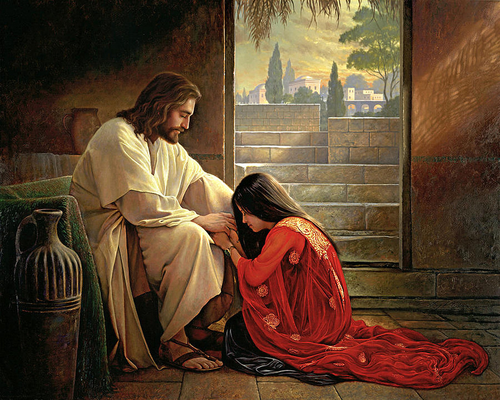 Грег Олсен картины Иисус