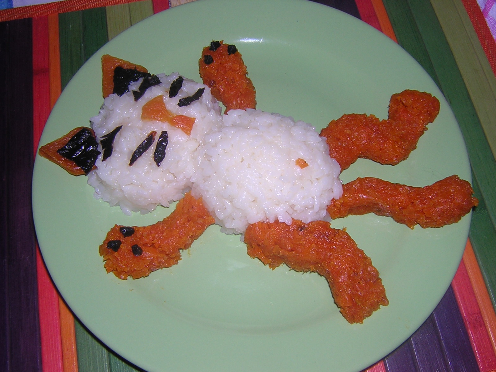 Красивые блюда из риса для детей