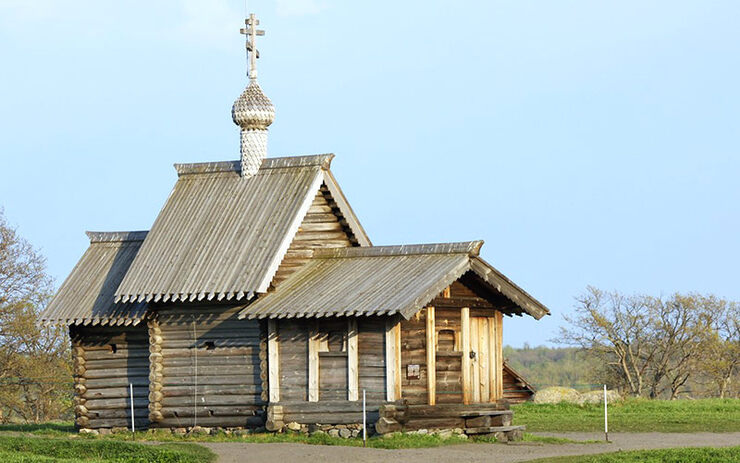 Кий остров домики