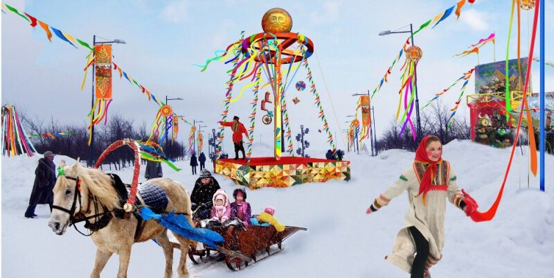 Елена, с Масленицей вас...