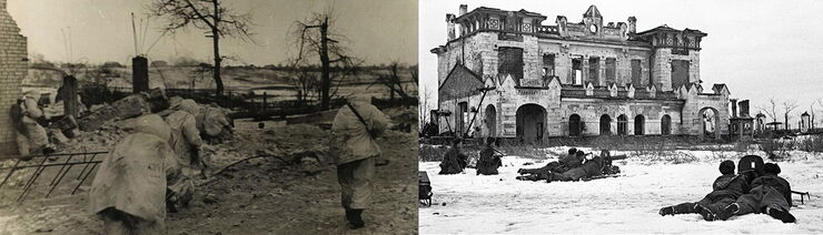 24. 01. 1944 г. освобождены Пушкин и Слуцк от врага