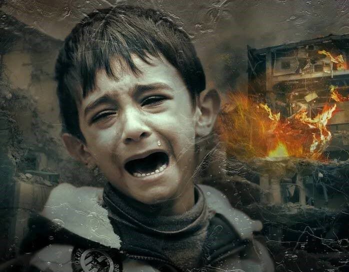 Зачем умирают дети от войны?
