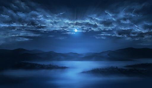 Глубокая Синяя Ночь
