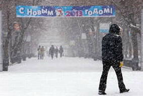 Зима в Ростов забежала ненадолго