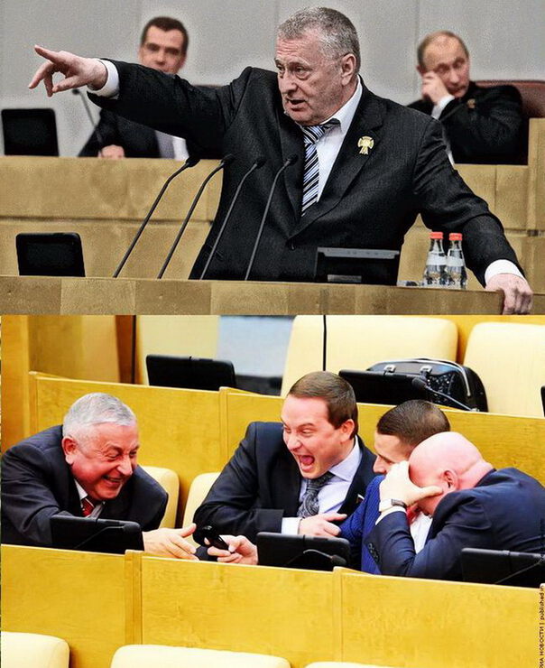 Жириновский заставил смеяться всю Госдуму