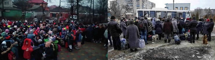 Жителей ДНР эвакуируют в Ростовскую область