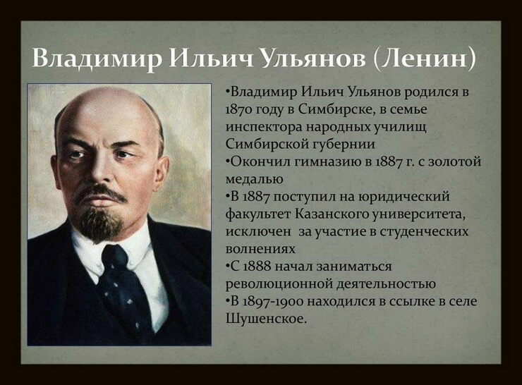 150 лет со дня рождения Великого Вождя В. И. Ленин