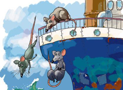 Крысы первыми бегут с корабля