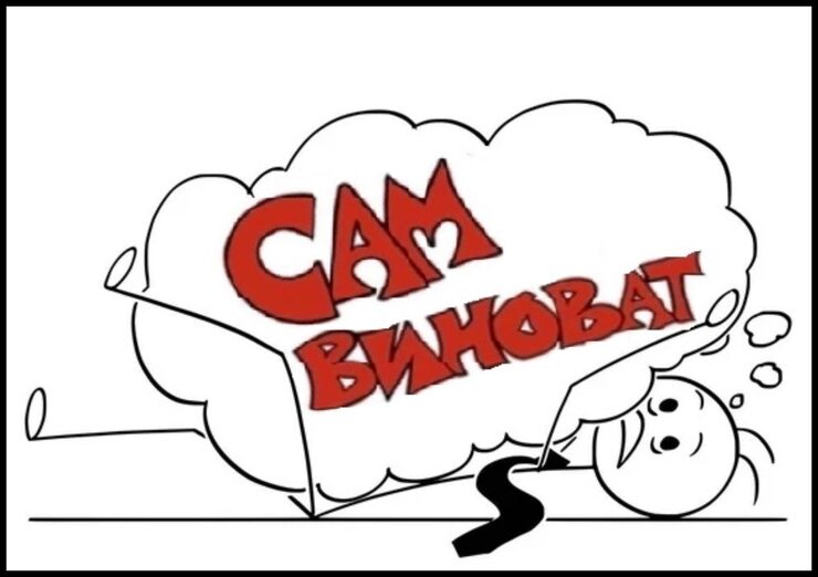 Я сам, виновен в своих бедах