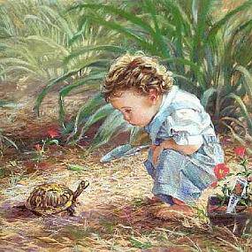 Мальчик и черепаха