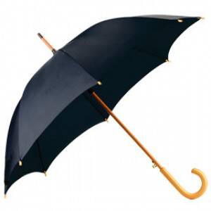 Черный зонт