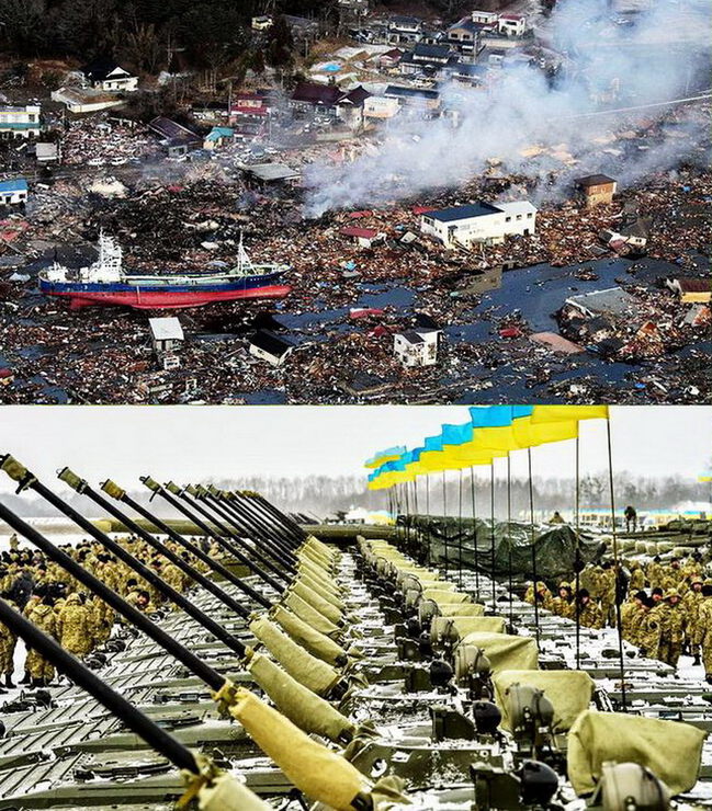 В Индонезии стихия, на Украине готовятся к войне