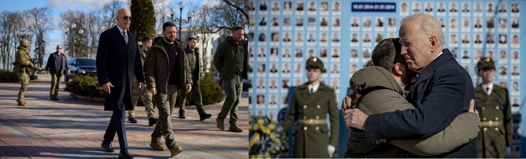 Президент США Джо Байден посетил Киев