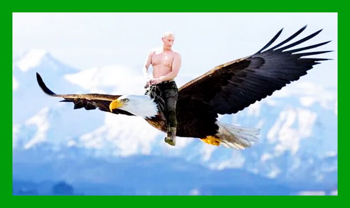 В.В. Путин оседлал парящего орла