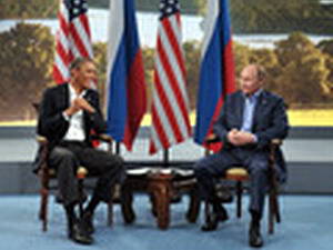 Разговор Путина с Обамой продолжался около 30 минут