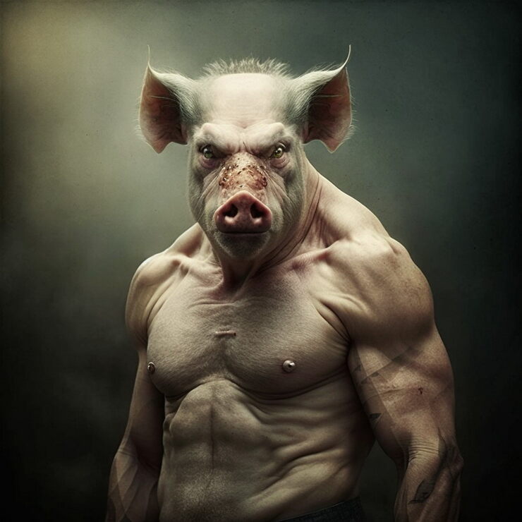 В США почти создали гибрид человека и свиньи