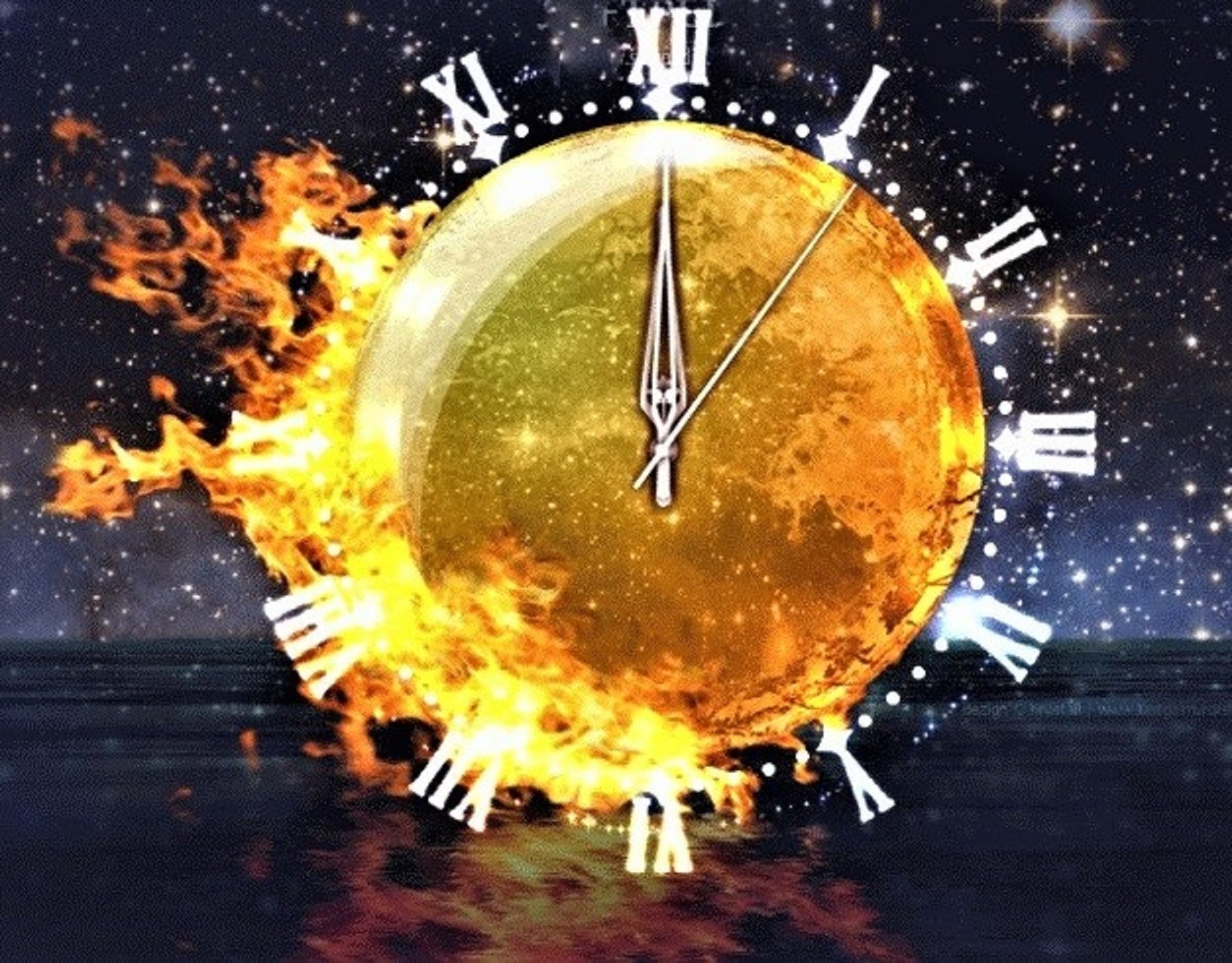 Сделай ярче в час. Волшебные часы. Часы с планетами. Часы на земле. Часы солнце.
