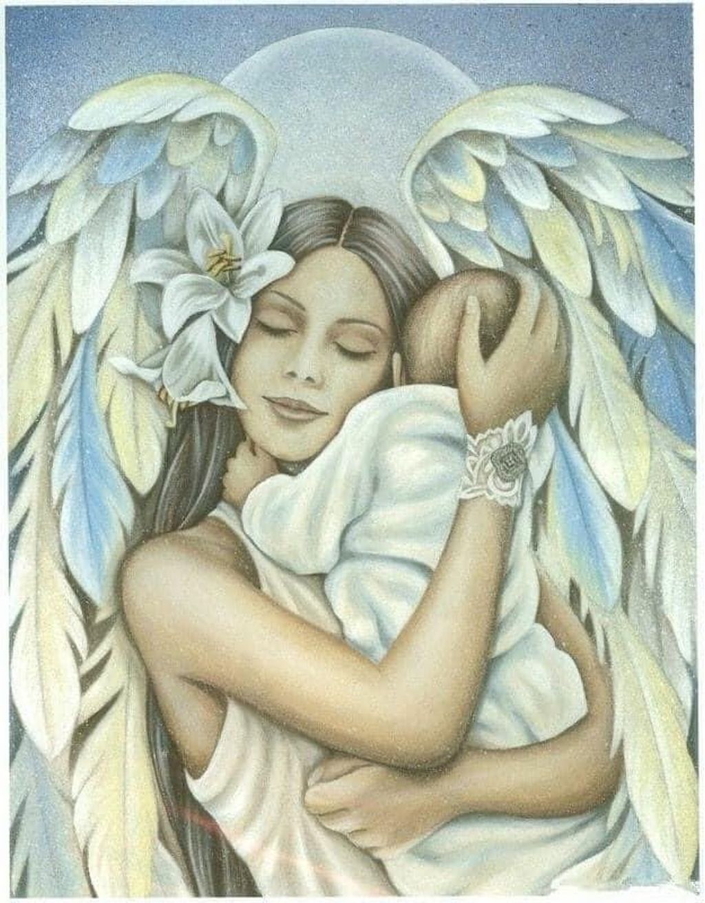 Мама добрый ангел. Мама ангел. Ангел-хранитель. Ангел иллюстрация. Картина ангела.
