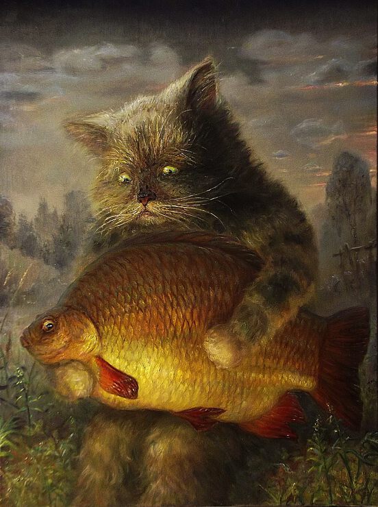 Рыбалка кота Василия
