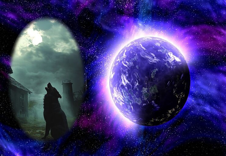 Во дворе собака воет