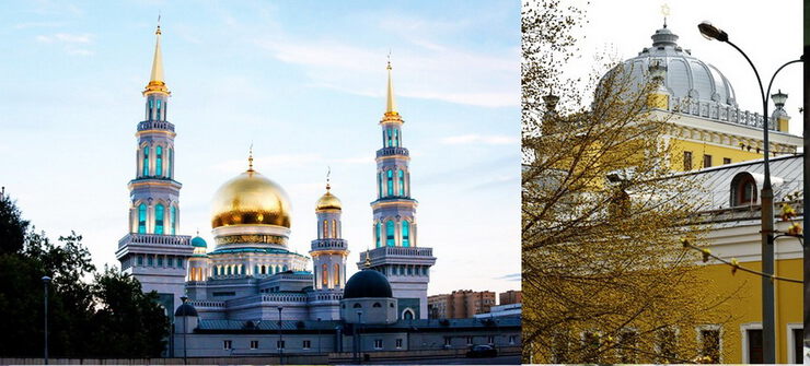 Мусульмане и Иудеи строят по всей Руси мечети и синагоги