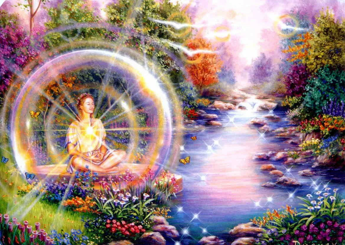Хроники Акаши медитация. Душевное спокойствие и Гармония. Божественная природа. Эзотерическая живопись. Медитация на счастье