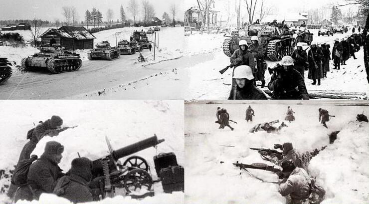Пятого декабря 1941 года началось контрнаступление