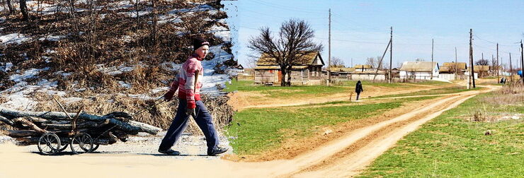 Анекдот, в Европу 44 года газ качаем