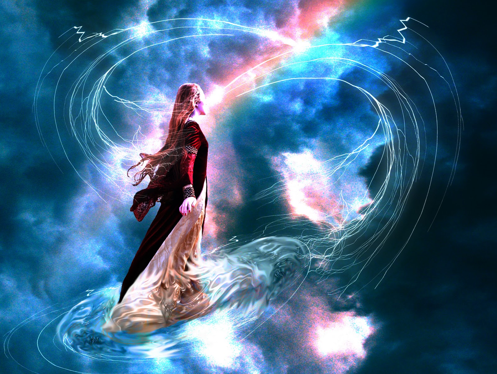Кармический мир. Женская энергия фэнтези. Магия волшебство. Волшебство эзотерика. Духовное Перерождение.