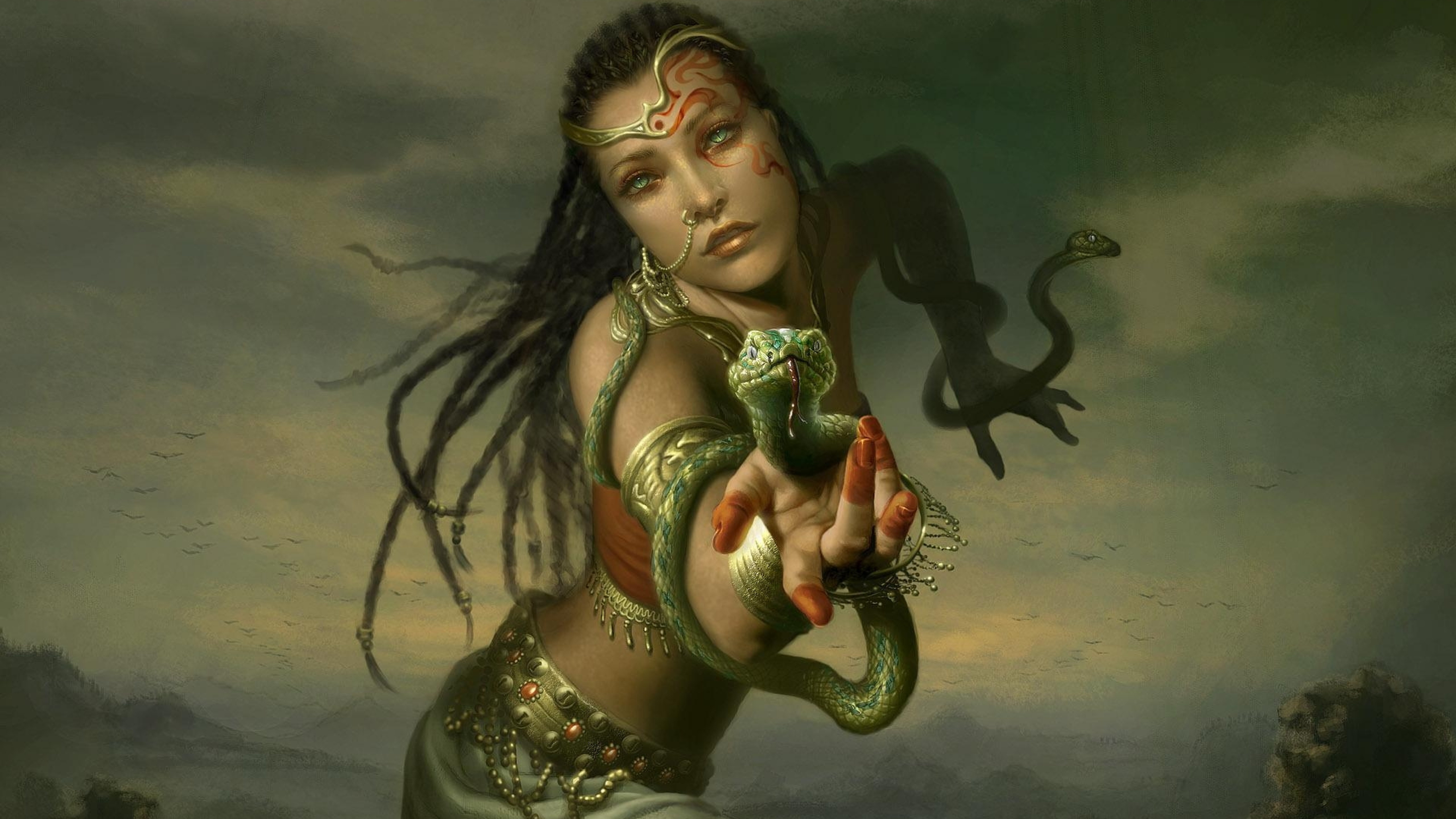 Змея про женщину. Богиня медуза Горгона. Медуза Горгона фэнтези. Царица Горгона - медуза.